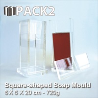 Soap Mould - Square Shape - 720g